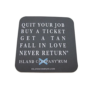 Logo Printing Customized High Quality Paper Coaster Wholesale Low MOQ Paper Cup Pad